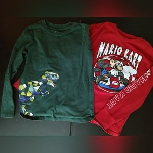 Little Boys Shirts Lot, Size 6/Small (blue bin)
